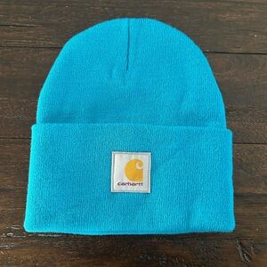 Carhartt Sea Glass Bright Blue Beanie